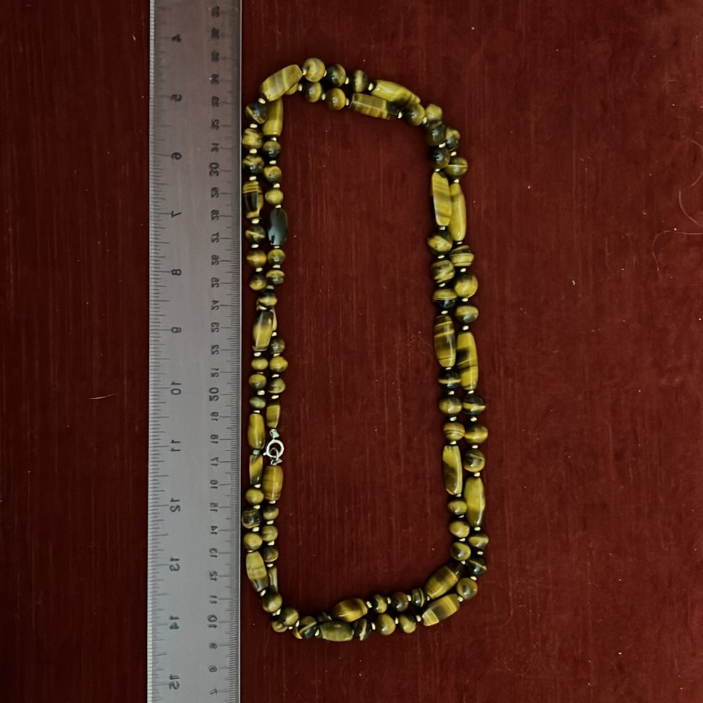 Tiger’s eye necklace